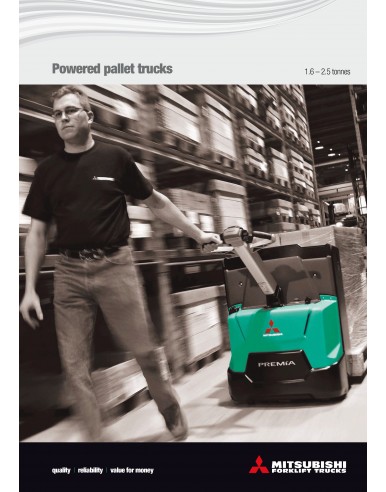 50 Brochures - Transpalettes électriques PREMiA